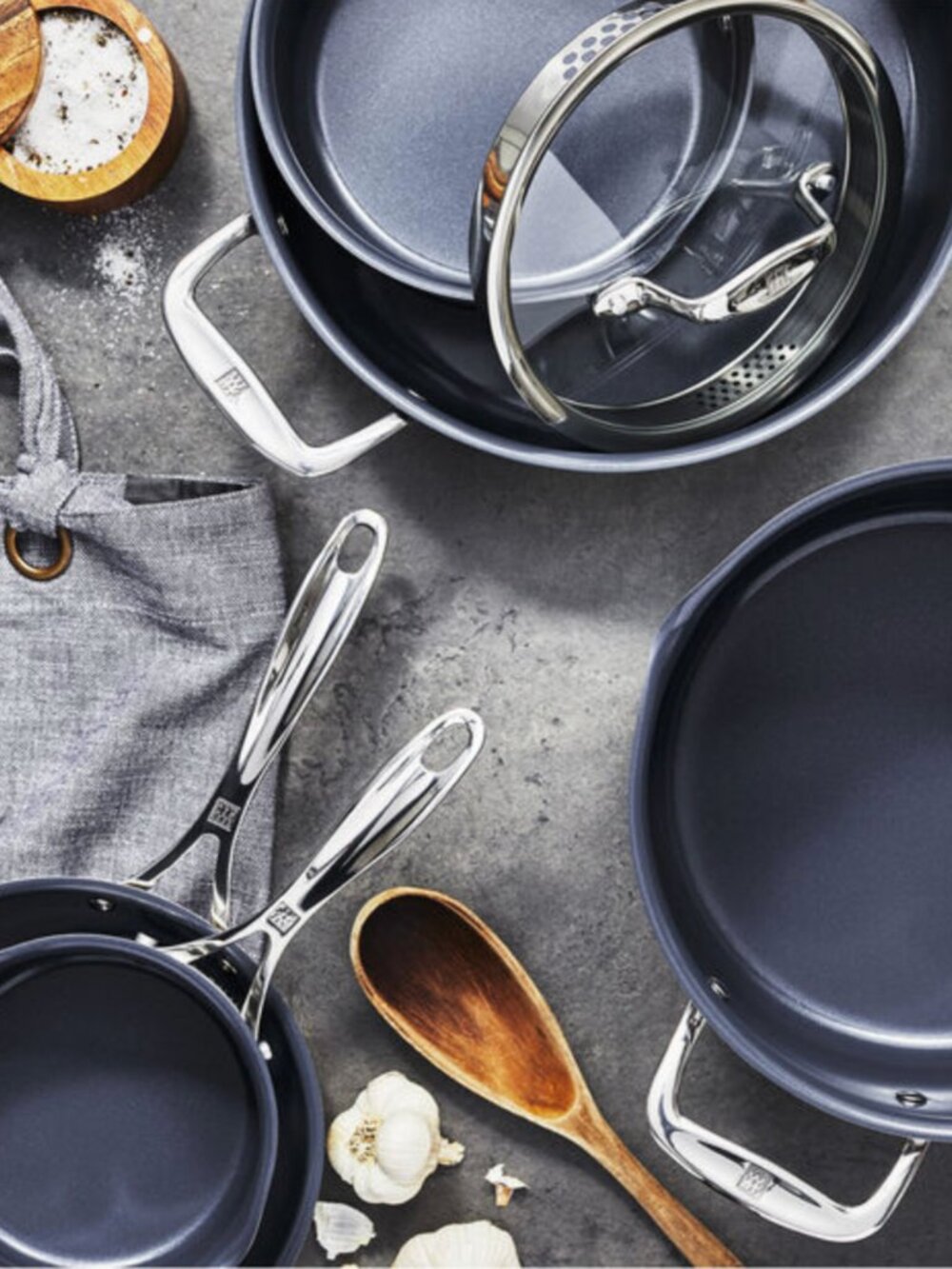 ZWILLING Clad CFX 6 qt, Non-stick, Stainless Steel Ceramic Dutch Oven